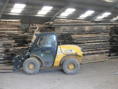 Air drying timber 