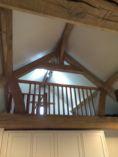 Our self-build,with Interesting Timbers Oak Roof Trusses etc.